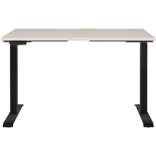 Germania-Werke Schreibtisch höhenverstellbar (elektrisch) »Jet« 120 cm schwarz, 120x120x80 cm Image
