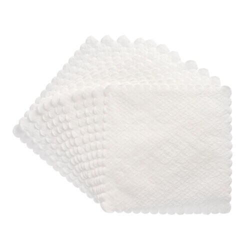 Papstar 2000 Dessertdeckchen 15 cm x 15 cm weiss Image