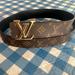 Louis Vuitton Accessories | Authentic Louis Vuitton Monogram Belt | Color: Brown/Tan | Size: Os