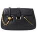 Gucci Bags | Gucci Pochette Chain Shoulder Leather Black Crossbody Bag Shoulder Bag | Color: Black/Brown | Size: Os