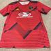 Adidas Shirts | Adidas Aeroready Rsl Arizona Soccer Jersey Red And Black Number 25 Adult Medium | Color: Black/Red | Size: M