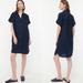 J. Crew Dresses | J.Crew Relaxed-Fit Short-Sleeve Baird Mcnutt Irish Linen Shirtdress - Navy Xs | Color: Blue | Size: Xs