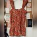 Free People Dresses | Euc Free People Dress Size Large | Color: Orange | Size: L