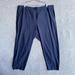 Athleta Pants & Jumpsuits | Athleta Women’s Plus Size 24 Dark Blue Brooklyn Textured Ankle Pants | Color: Blue | Size: 24plus