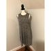 Anthropologie Dresses | Anthropologie Maeve Emerson Heather Gray Swing Tank Dress With Pockets - Large | Color: Black/Gray | Size: L