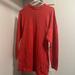 Free People Dresses | Free People Orange-Red Mock Neck Sweater Dress - Size Xs | Color: Red | Size: Xs