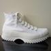 Converse Shoes | Converse Men's Ctas Lugged 2.0 Hi Platform Canvas Sneaker In Beautiful White | Color: White | Size: 7