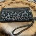 Coach Bags | Coach Madison Ocelot Animal Print Op Art Accordion Zip Wallet Silver Leopard | Color: Gray | Size: Os