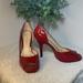 Jessica Simpson Shoes | Jessica Simpson Red Heels Women Size 10 Shoes | Color: Red | Size: 10