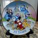 Disney Other | 1996 Collectible Disney Plate 25 Years | Color: Tan | Size: Os