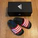 Adidas Shoes | Adidas | Adilette Shower Slides - Boys | Color: Black/Red | Size: 11b