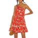 Free People Dresses | Free People All Mine Mini Dress In Cherry Red - Size Large | Color: Red | Size: L