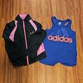 Under Armour Shirts & Tops | Girls Sz 4 Clothing Bundle Adidas And Under Armour | Color: Black/Purple | Size: 4tg