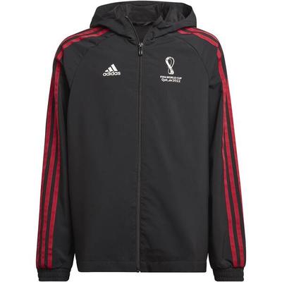 ADIDAS Kinder Jacke OE WOV JKT Y, Größe 128 in Schwarz