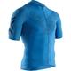 X-BIONIC ® TWYCE 4.0 CYCLING ZIP SHIRT SH SL MEN, Größe XXL in Blau