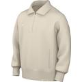 Nike Herren Top M Nk Culture of Football Standard Issue 1/4 Zip Ls, Lt Orewood BRN/Lt Orewood BRN/Pale Ivory, FB6806-104, 3XL