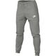 Nike Herren Hose M Nk Club Knit Jogger, Dk Grey Heather/White, FQ4330-063, M