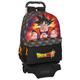 Safta Dragon Ball – Backpack with Trolley, Ideal for Children of Different Ages, Comfortable and Versatile, Quality and Resistance, 30 x 14 x 46 cm, Black, Black/White, Estándar, Casual