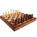 Chess Board Set Chess Set Chess Game Set Chess Wooden Handmade Chess Set Portable Chess With Folding For Chess Lovers And Adult Chinese Chess Chess Board Game Chess Game (Color : A, Size : 45 * 45cm)