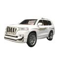 Pull Back Model For Land Cruiser Prado SUV Alloy Diecasts Metal Car Model 1:24 Proportion (Color : WITH BOX)