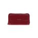 Tahari Wristlet: Burgundy Solid Bags