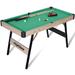 RayChee 54" Portable Pool Table w/ Easy Folding, Leg Levelers Solid + Manufactured Wood in Green | 29 H x 54 W x 27 D in | Wayfair A25422-1B