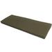 Latitude Run® 2" Indoor/Outdoor Patio Furniture/Window Seat Bench Cushion High-Resilience Foam in Green/Brown | 2 H x 51 W x 24 D in | Wayfair