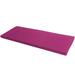 Ebern Designs 2" High-Resilience Foam Indoor/Outdoor Patio Furniture/Window Seat Bench Cushion in Pink/Indigo | 2 H x 60 W x 23 D in | Wayfair