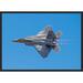 Latitude Run® F-22 Raptor Airplane In Flight by Wayne Collamore, 24 x 36 Inch Framed Poster | Wayfair E7B25F91DF734D078093773D28D4A6E2