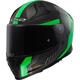 LS2 FF811 Vectror II Carbon Grid Helmet, green, Size 2XS
