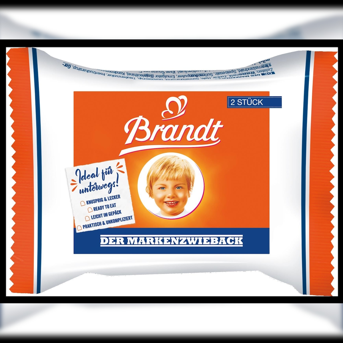 Brandt Markenzwieback 50 x 2 Scheiben (940 g) Image