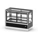 Vollrath RDCCB-36SS 36" Self Service Countertop Refrigerated Display Case - (3) Shelves, 120v, 3 Shelves, Black