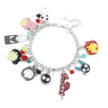 Bracelet à breloques Yazaki Hayao Anime pour femme Totoro Spirited Away No Face Man Ponyo Howls