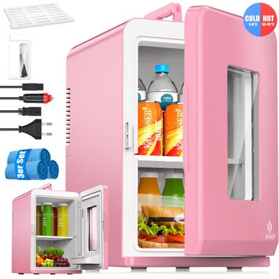 Kesser - 2in1 Mini Kühlschrank Kühlbox 15 Liter Kühl und Heizfunktion Tragbarer ac dc 220-240V/12V