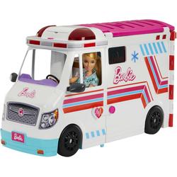 Puppenfahrzeug "2-in-1 Krankenwagen", Licht und Sound