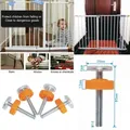 Boulons de porte de sécurité pour bébés vis/boulons de garde-corps pour animaux de compagnie kit