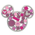 Disney Parks Mickey Mouse Icon Jeweled Pin New with Card