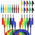 1 Set Test Leads Crocodile Clips with Test Probes for Electrical Testing Equipment Multimeters Electrical Tests