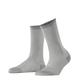 FALKE Damen Socken Bold Dot W SO Baumwolle einfarbig 1 Paar, Grau (Silver 3290), 35-38