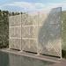 Outdoor Privacy Screen with Stand for Patio Garden Metal Fence Screen