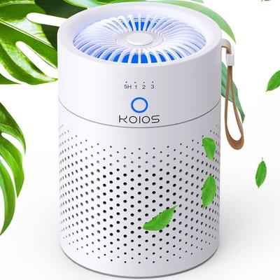 Edendirect 300-sq ft 3-Speed White True HEPA Air Purifier