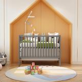 5-In-1 Convertible Crib, Converts from Baby Crib to Toddler Bed, Fits Standard Full-Size Crib Mattress