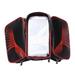 Mountain Bike Saddle Bag Waterproof Front Beam Bags Phone Storage Pouch for Bike(Red)