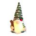 12 Lighted Christmas Gnomes Decorations for Home Handmade Christmas Gnomes Plush with LED Light Scandinavian Swedish Tomte Battery Operated Elf Doll Xmas Ornaments