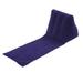 picnic mat Triangle Inflatable Pillow Portable Sitting Mat Camping Mat for Travel Nap Camping (Purple)