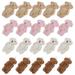 20 Pcs Mini Plush Bear Animal Stuffed Toy Miniature Bear Plush Mini Bear Small Plush Bear Toy Tiny Bears for Baby Shower