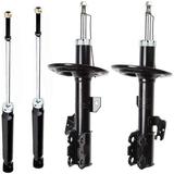 Shocks Front Rear CCIYU Shock Absorbers for 2006 2007 2008 2009 2010 for Toyota Sienna Parts Struts (4pc Set)