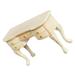 Miniature Wood Desk Small Miniature Study Table Kids Toy Gift Home Decoration