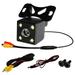 Temacd 1 Set Rear View Camera with Mount Bracket High Clarity LED Light Waterproof 170 Degree Wide View Angel Universal Night Vision Blind Spot Parking Camera Vehicle Supplies