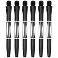 6pcs Dart Shafts Metal Dart Shaft Threaded Dart Shafts s Dart Accessories Throwing Dart Shafts